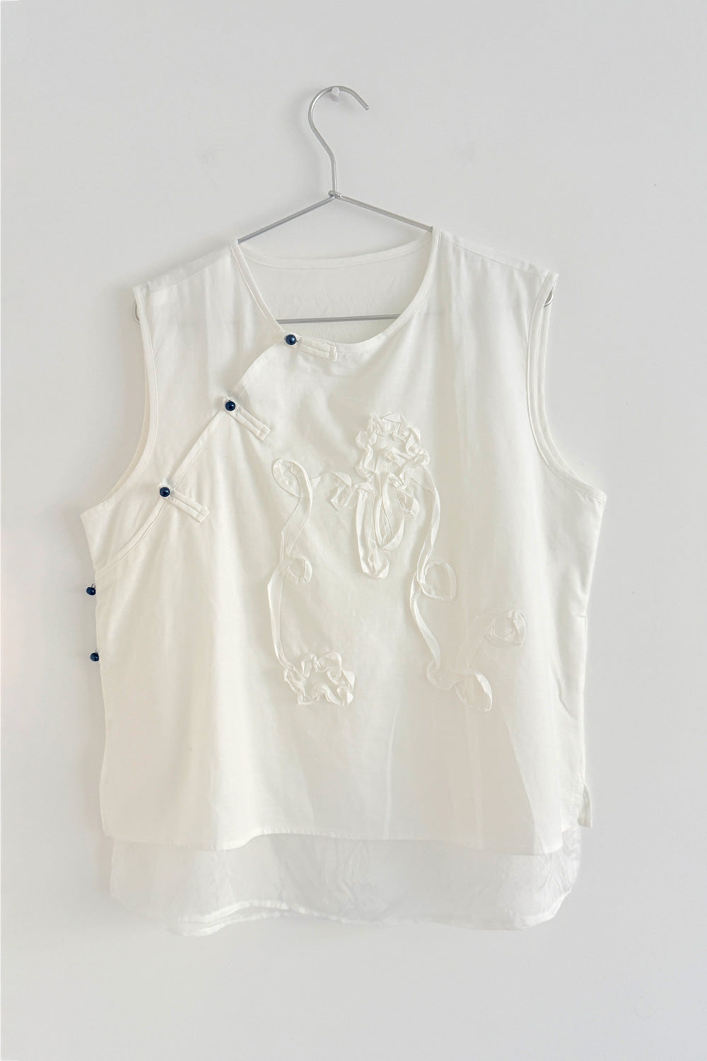 Débardeur blanc chinois - version moderne - HanWen Shop