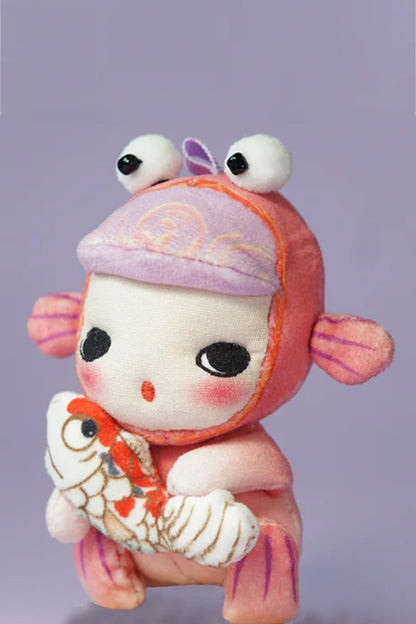 Décorative Chinoise faite main - petit personnage symbolique - HanWen Shop
