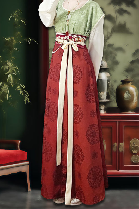 Ensemble Hanfu de la Dynastie Tang 唐 - Automne "BapoQun"