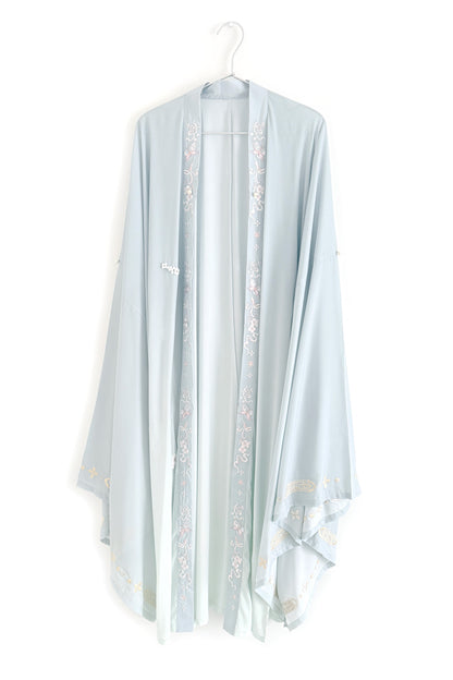 Ensemble Hanfu de la dynastie Tang 唐 - Robe "HeZi Qun" lotus - HanWen Shop