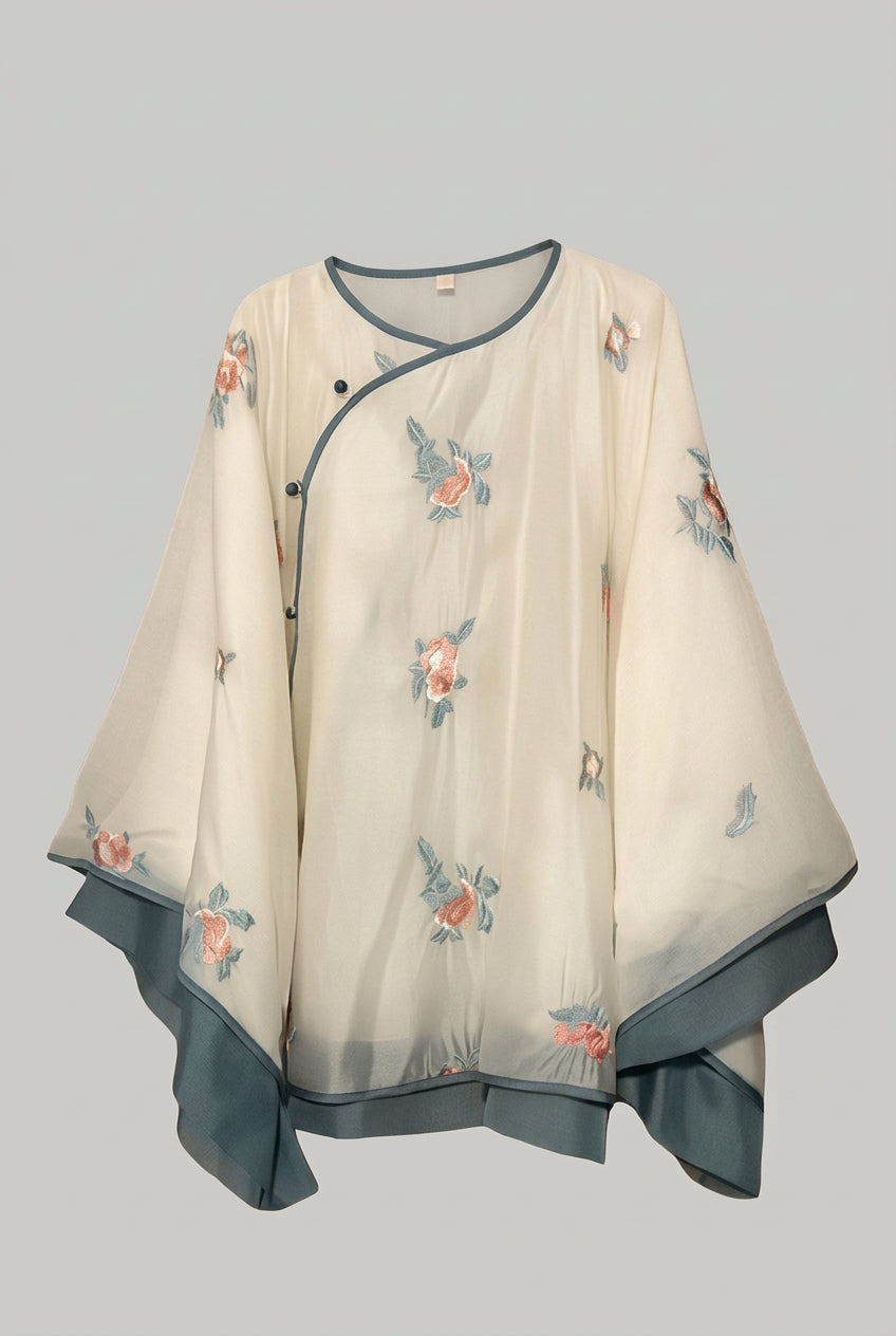Ensemble Hanfu moderne - Style Neo-Chinese - HanWen Shop