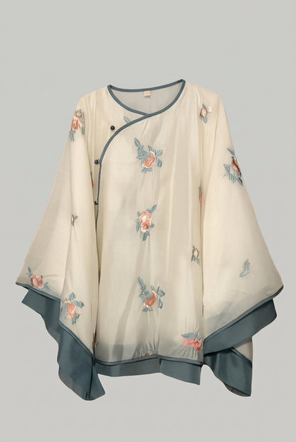 Ensemble Hanfu moderne - Style Neo-Chinese - HanWen Shop