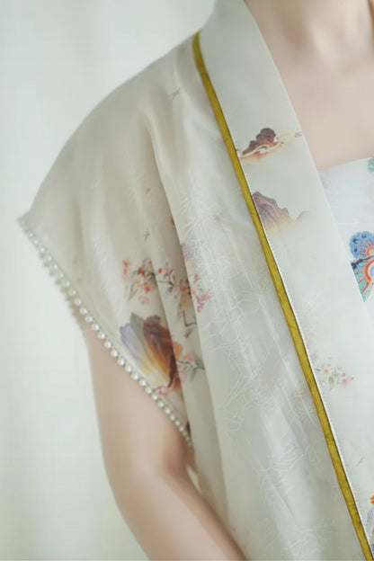 Gilet moderne inspiré du style Song - HanWen Shop