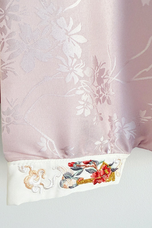 Hanfu de la dynastie Ming - Veste à col croisé et manches pipa - HanWen Shop