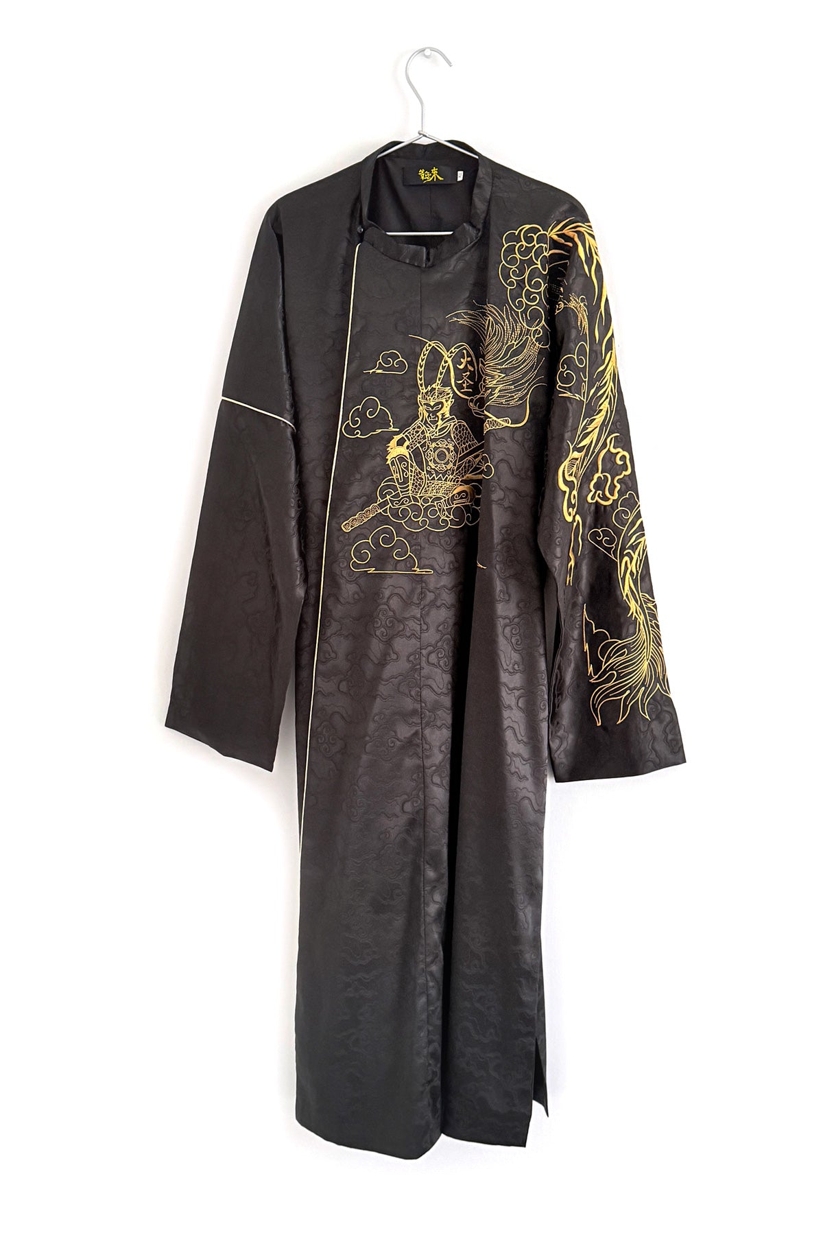 Hanfu de la dynastie Tang 唐 - Robe noir et or brodé - HanWen Shop
