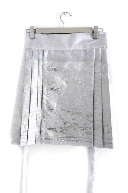 Hanfu moderne - Jupe "Mamian Qun" courte - HanWen Shop