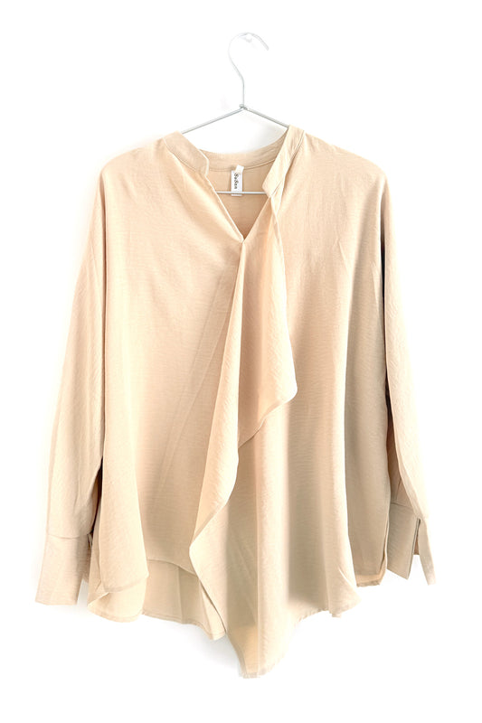 Hanfu moderne - Chemise Asymétrique Esprit Zen - HanWen Shop