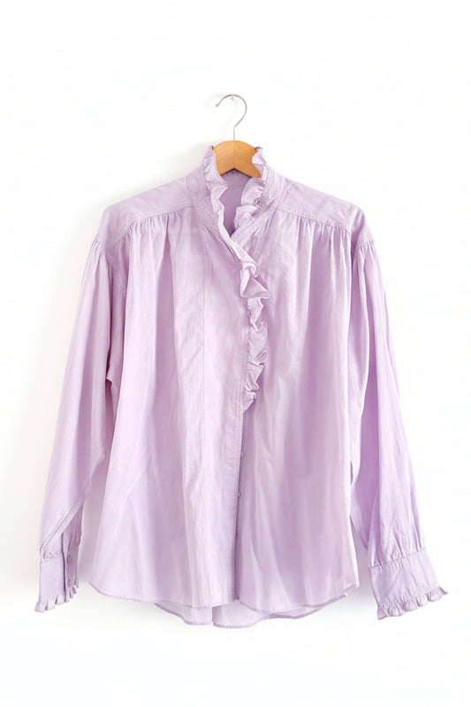 Hanfu moderne - Chemisier Romantique à Volants - HanWen Shop