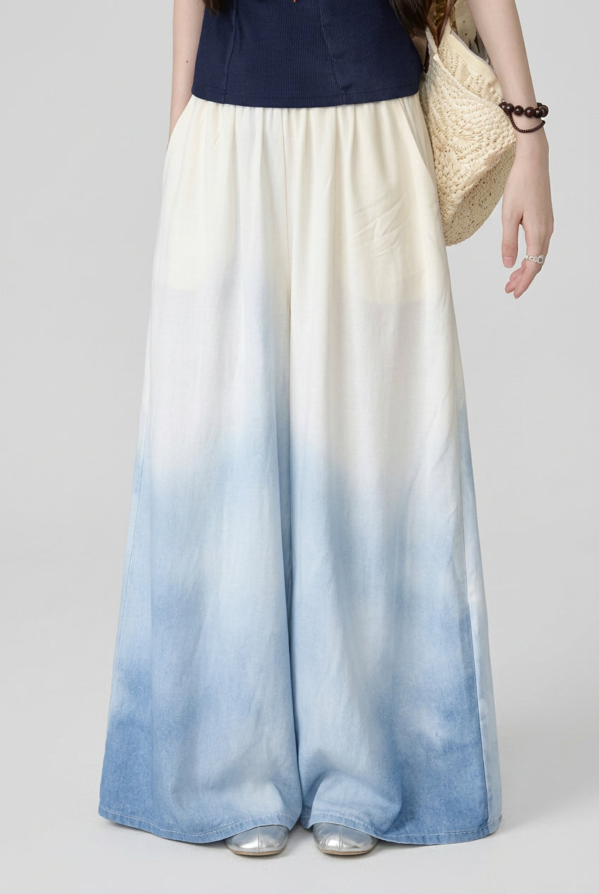 Jupe-culotte ample en coton-rayonne – Légèreté et fraîcheur - HanWen Shop