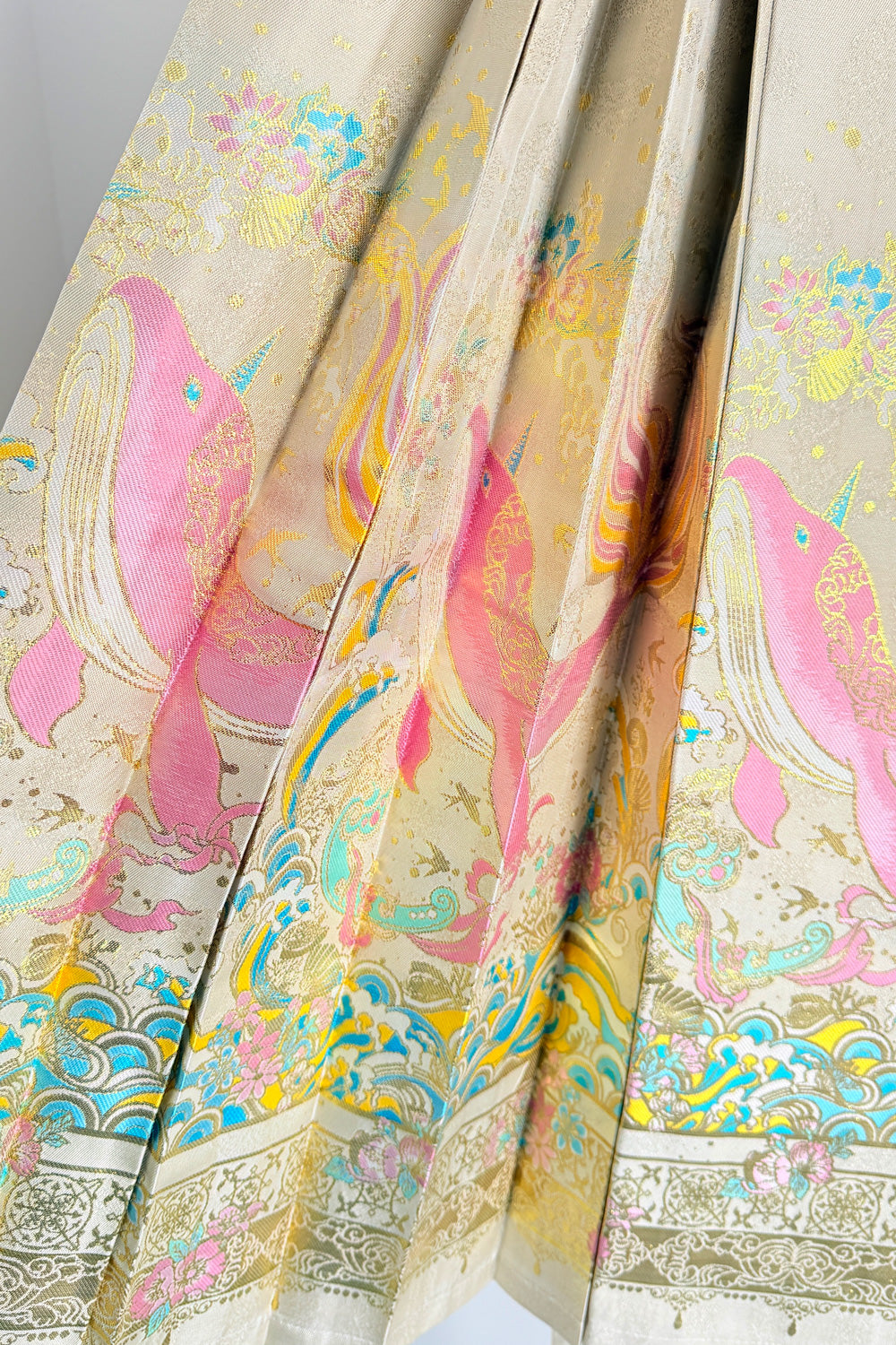 Mamian Qun du Hanfu de la dynastie Ming - Jupe Grand Poisson "Kunpeng" - HanWen Shop