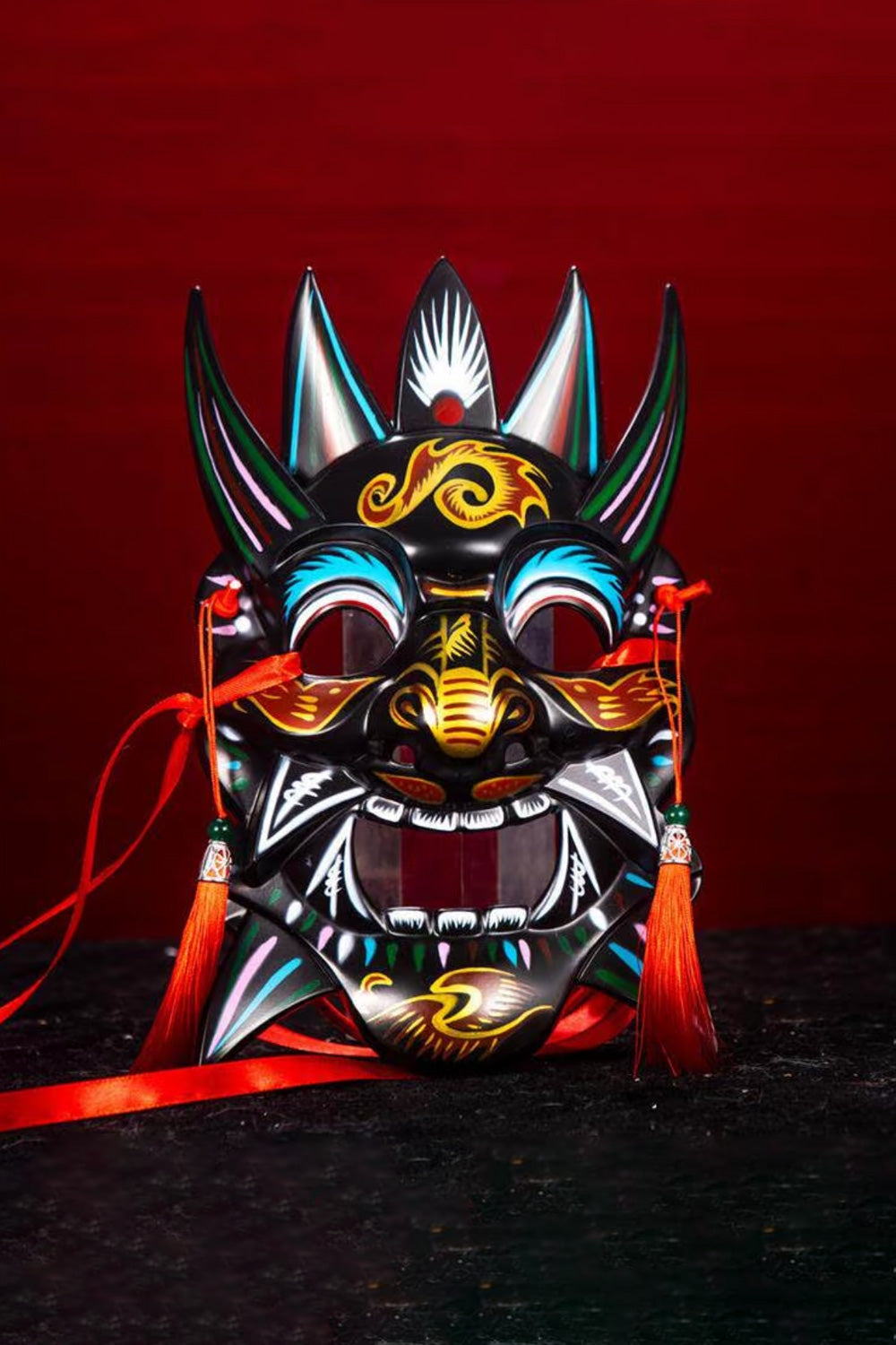 Masques Sculptés du Théâtre Nuo - HanWen Shop