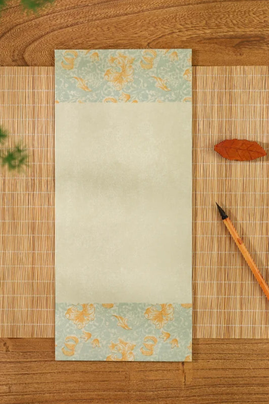 Papier de calligraphie décoré – Xuan (semi-cuit) - HanWen Shop