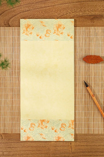 Papier de calligraphie décoré – Xuan (semi-cuit) - HanWen Shop