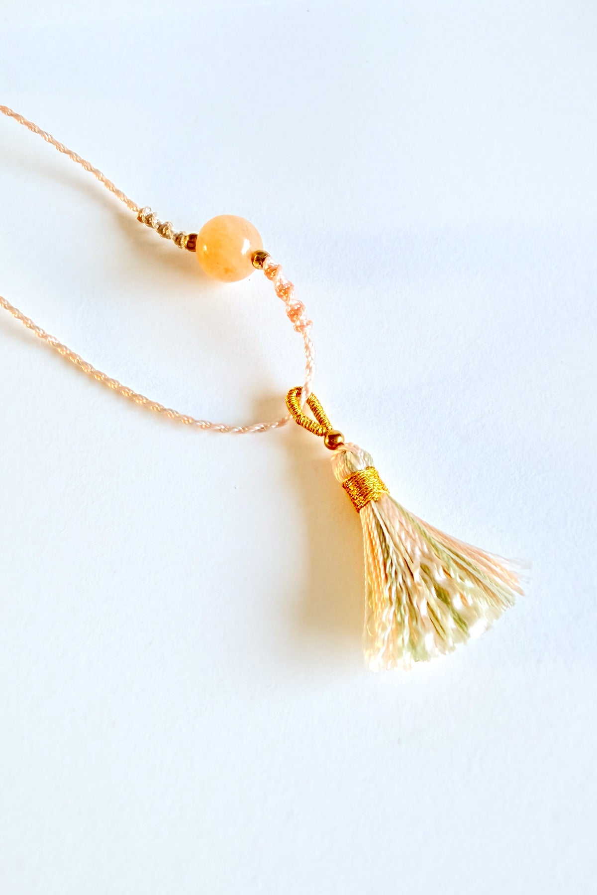 Parure "Aurore douce" Collier & bracelet faits main et personnalisable - HanWen Shop