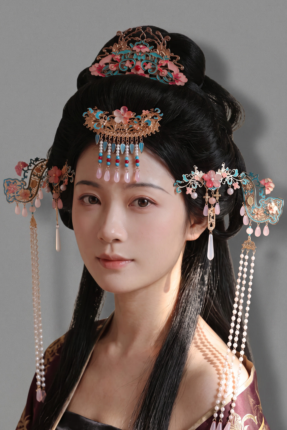 Parure d'Ornements de Cheveux Splendeur Orientale -  Set de 6 Pièces - HanWen Shop