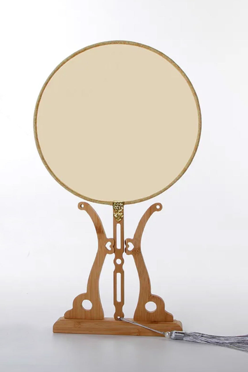 Peinture chinoise sur mesure avec prénom personnalisé sur éventail - HanWen Shop