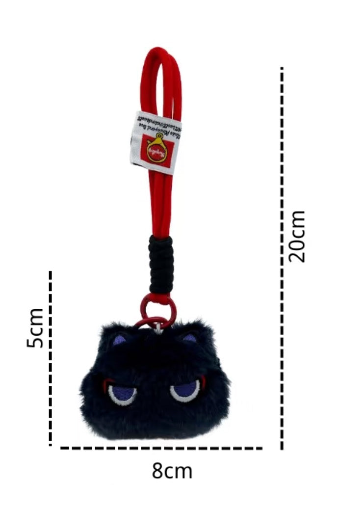 Pendentif de peluche - Chat noir - HanWen Shop