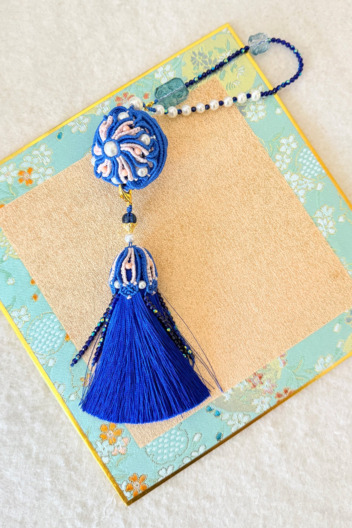 Pendentif parfumé à pampilles de style chinois traditionnel - HanWen Shop