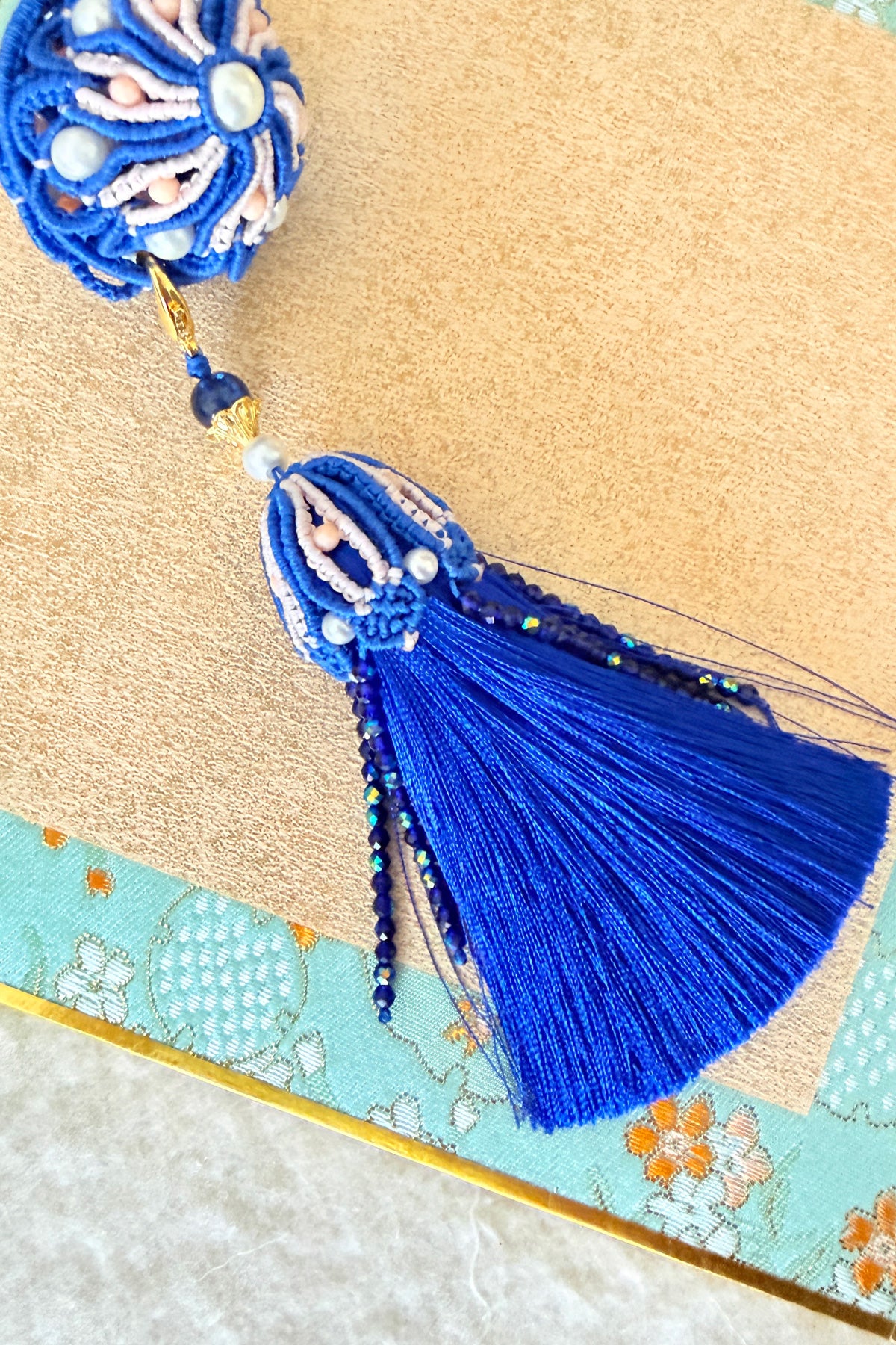 Pendentif parfumé à pampilles de style chinois traditionnel - HanWen Shop