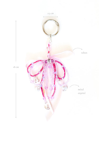 Pendentif de sac fait main – Modèles festifs - pastel - HanWen Shop