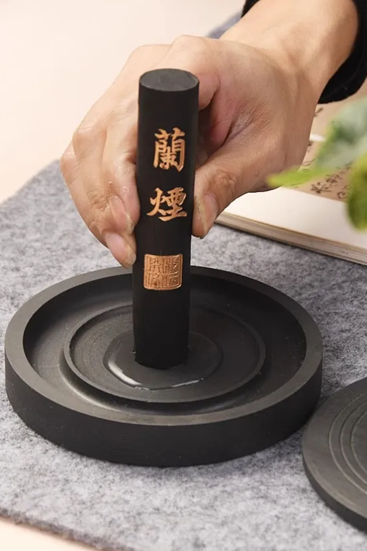 Pierres à encre chinoise à motif rainuré - HanWen Shop
