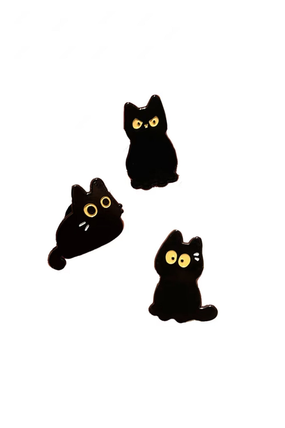 Pin - Émaillée Chat Noir - HanWen Shop