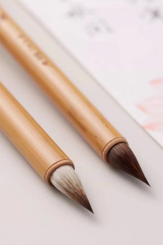 Pinceaux de calligraphie et peinture chinoise ancienne - Petit format -HanWen Shop