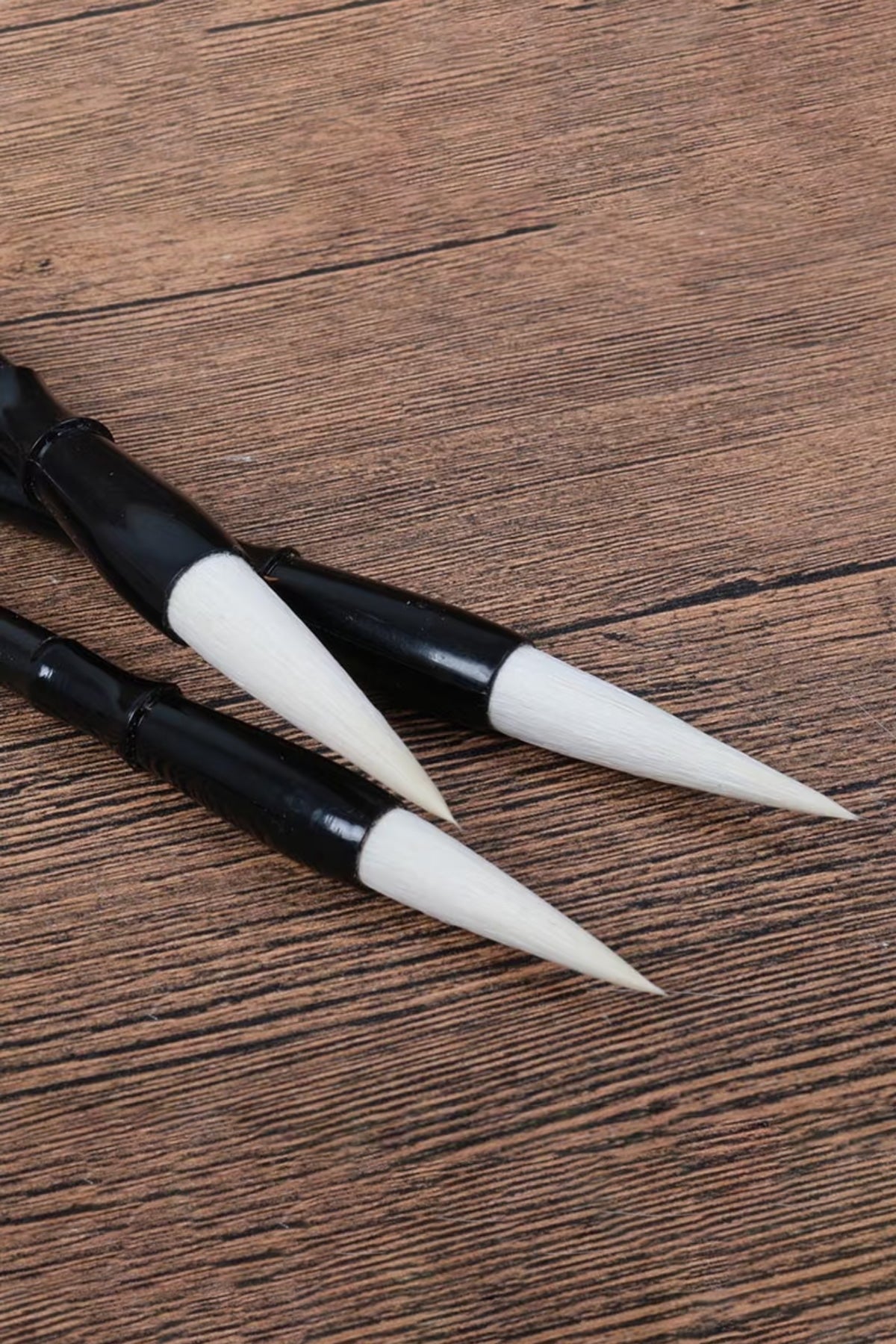 Pinceaux de calligraphie et peinture chinoise en bois - Poils de chèvre - HanWen Shop