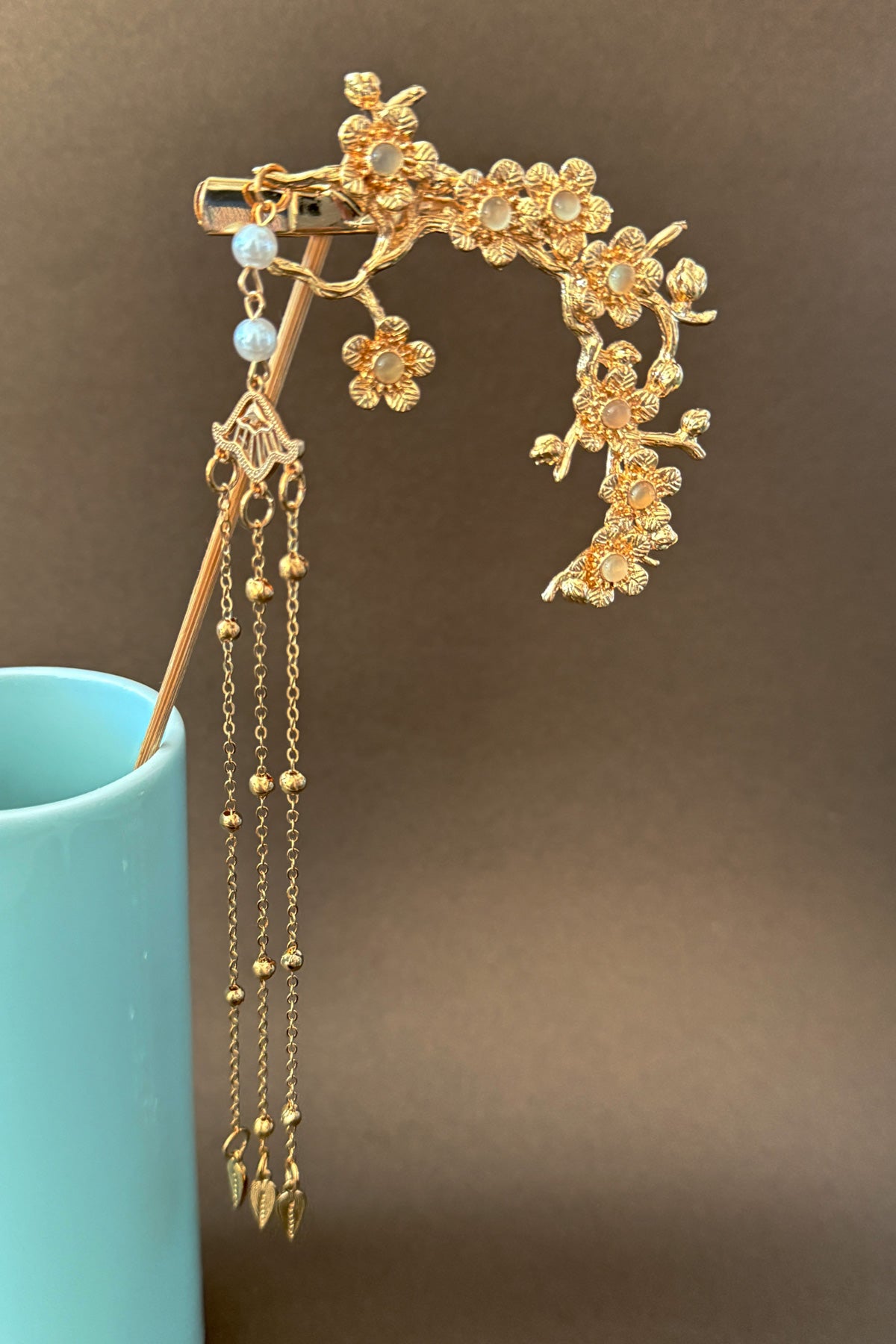 Pinces à cheveux – Fleurs de prunier - HanWen Shop