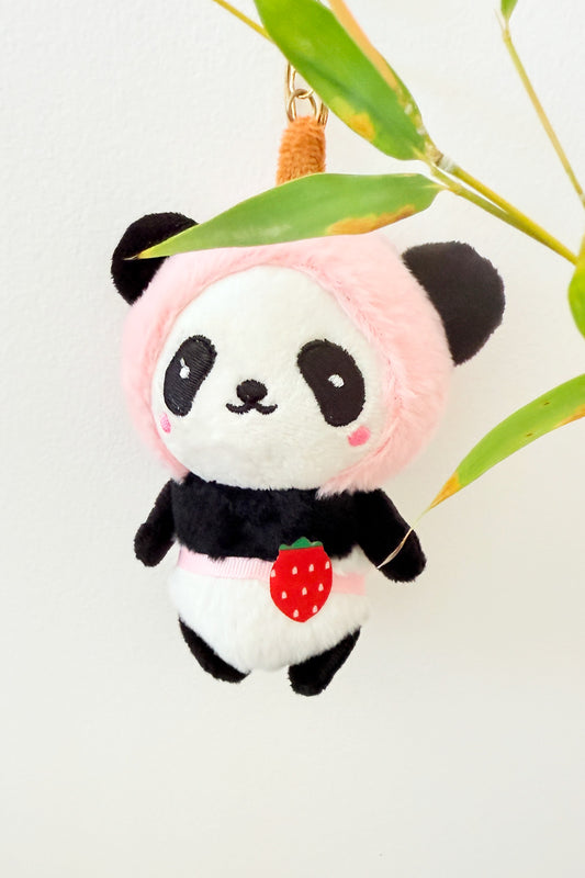 Porte-clés peluche panda fruité - HanWen Shop