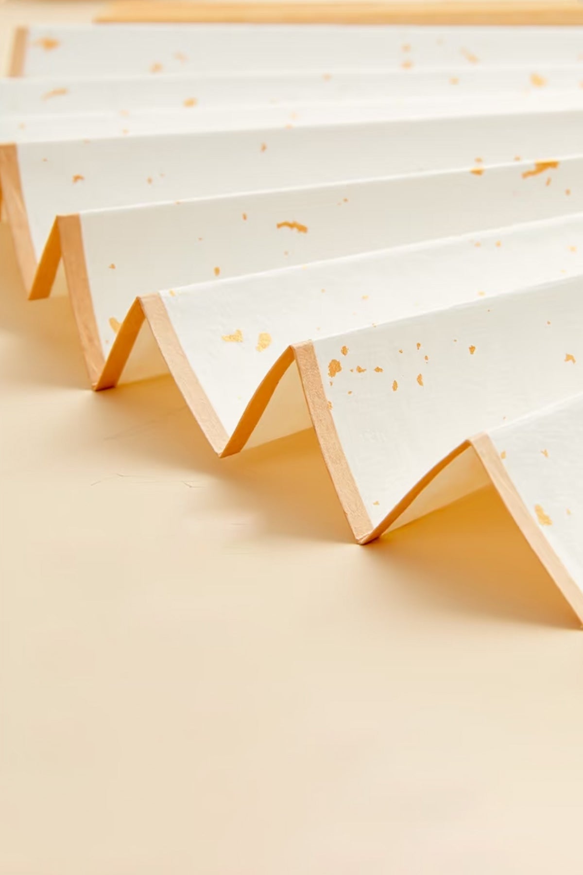 Prénom chinois personnalisé sur éventail pliant à feuille dorée - HanWen Shop