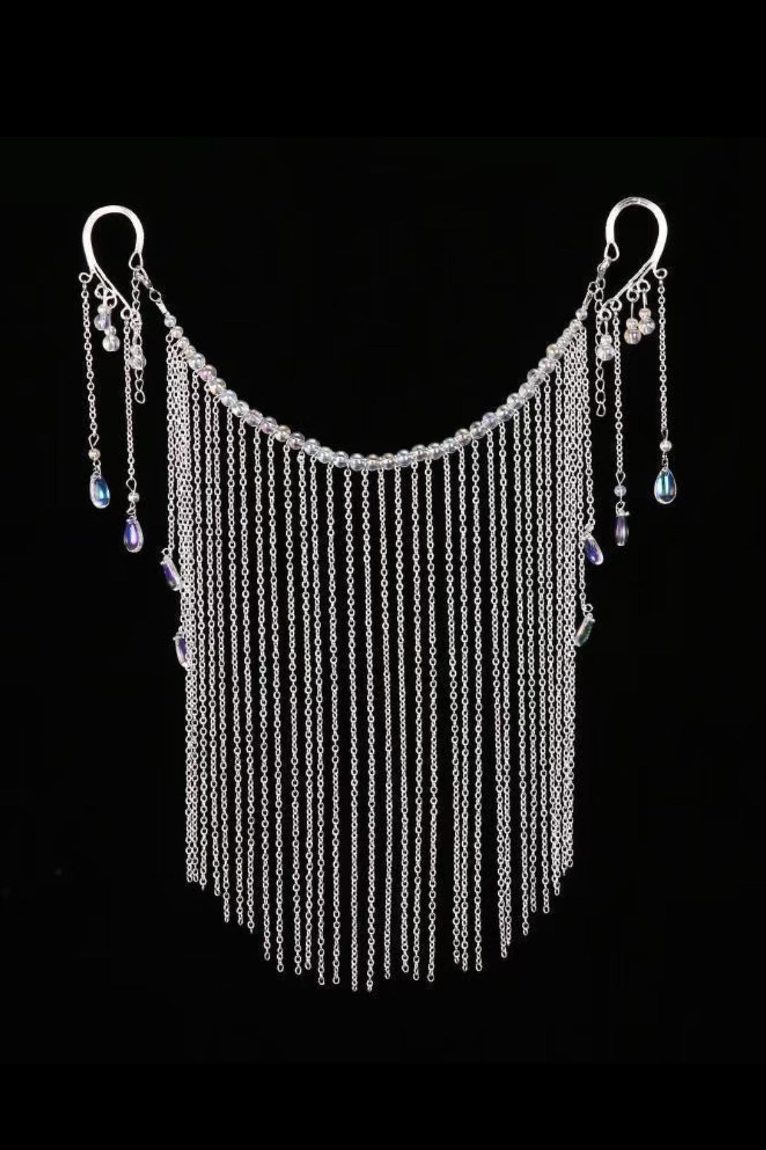 Rideau de Visage – avec l'oreille à chaînes - HanWen Shop