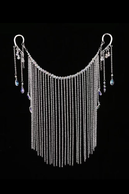 Rideau de Visage – avec l'oreille à chaînes - HanWen Shop