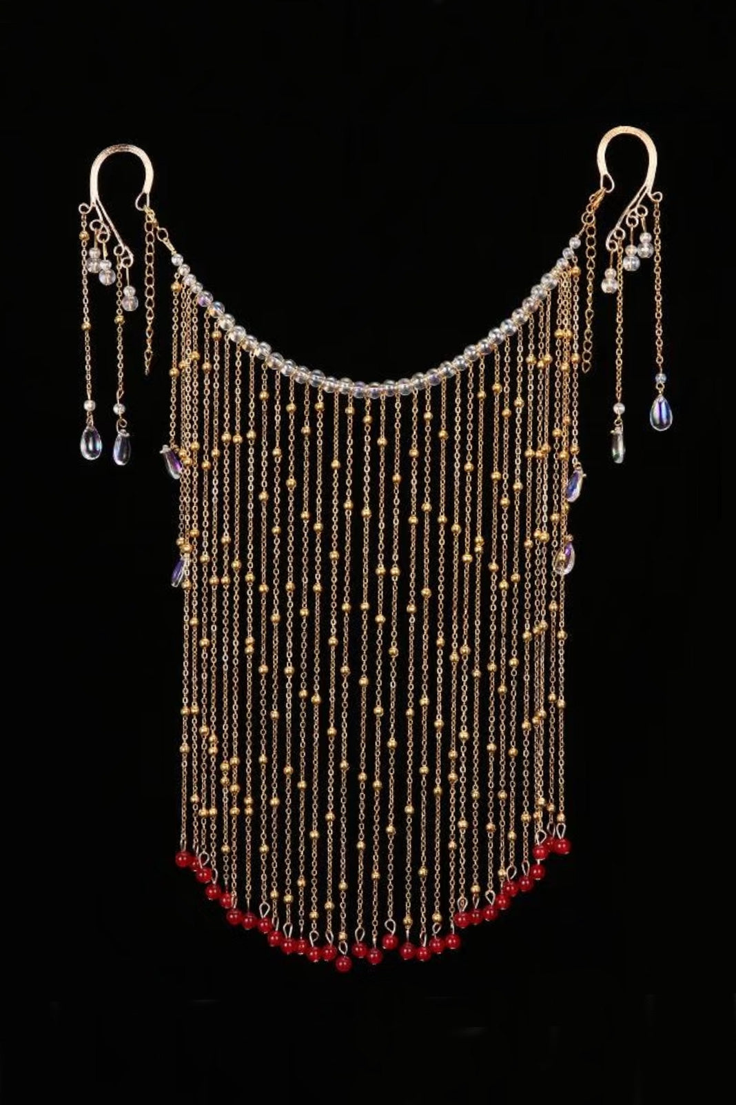 Rideau de Visage – avec l'oreille à chaînes - HanWen Shop