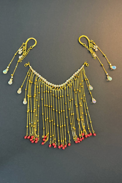 Rideau de Visage – avec l'oreille à chaînes - HanWen Shop