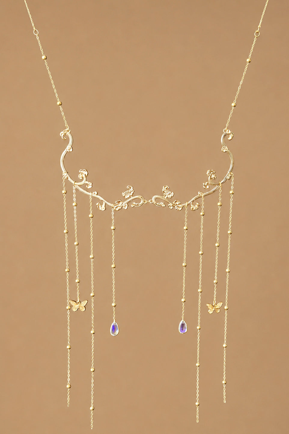 Rideau de Visage – Chaînes dorées - HanWen Shop