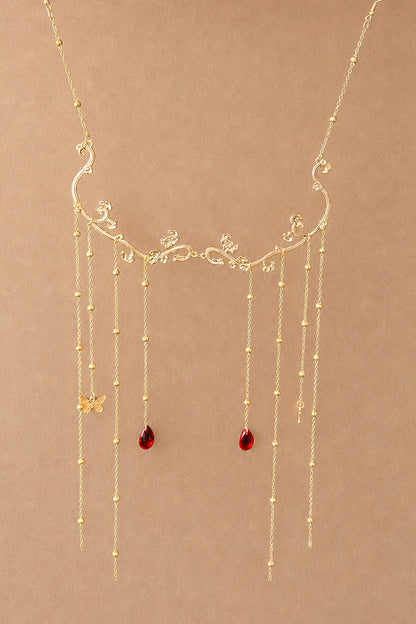 Rideau de Visage – Chaînes dorées - HanWen Shop