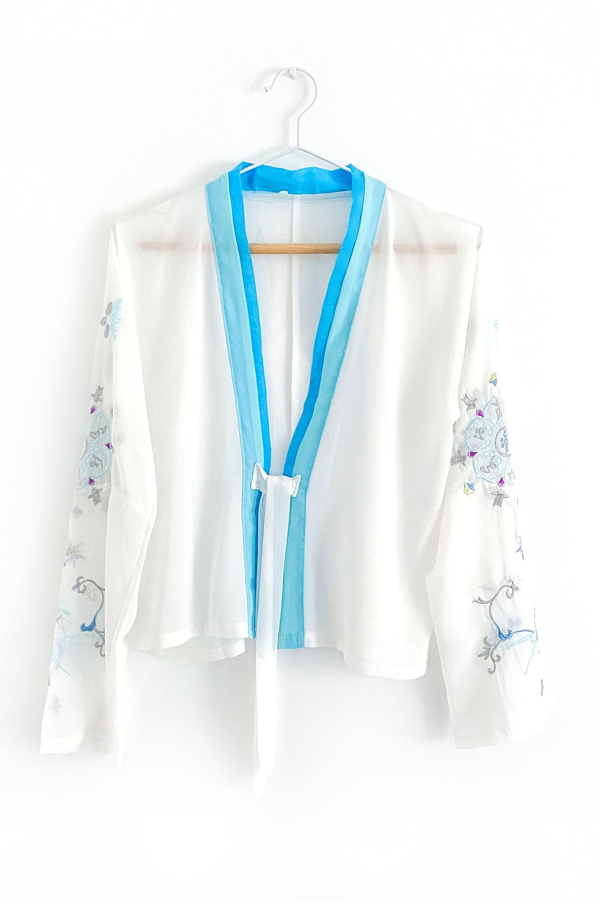 Robe Hanfu "Qixiong Ruqun" de la Dynastie Tang 唐 - Lotus Bleu - HanWen Shop