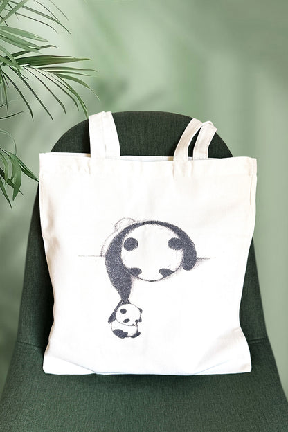 Sac en toile – Pandas