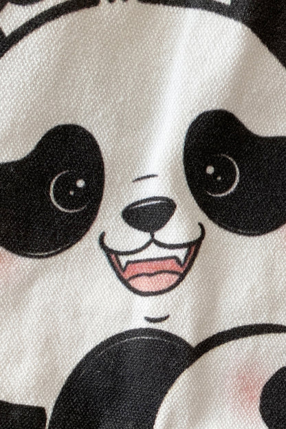 Sac en toile – Plein de pandas détail