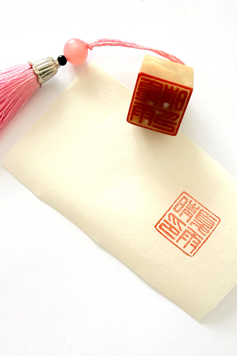 Sceau chinois personnalisé unique en forme de Ruyi - HanWen Shop