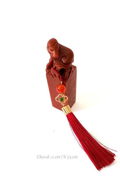 Sceau chinois personnalisé unique en forme d'animal - HanWen Shop