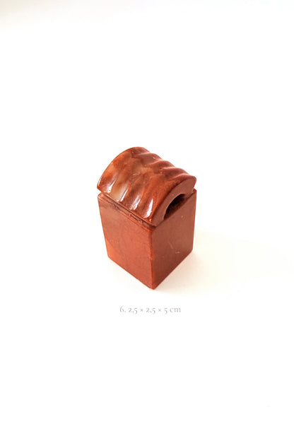 Sceau chinois personnalisé unique en forme de tuile - HanWen Shop