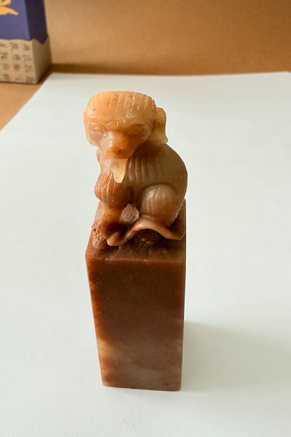 Sceau chinois personnalisé unique en pierre - Douze animaux du zodiaque chinois - HanWen Shop