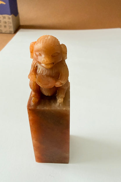Sceau chinois personnalisé unique en pierre - Douze animaux du zodiaque chinois - HanWen Shop