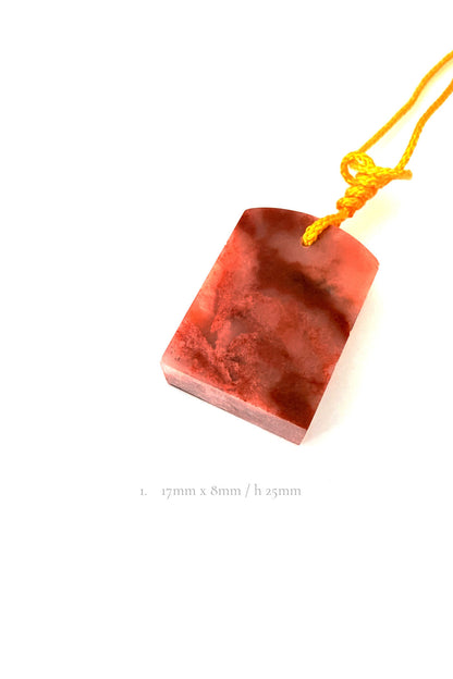 Seau en collier personnalisé en pierre - Porte-bonheur - HanWen Shop