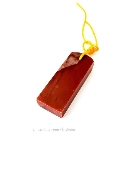 Seau en collier personnalisé en pierre - Porte-bonheur - HanWen Shop