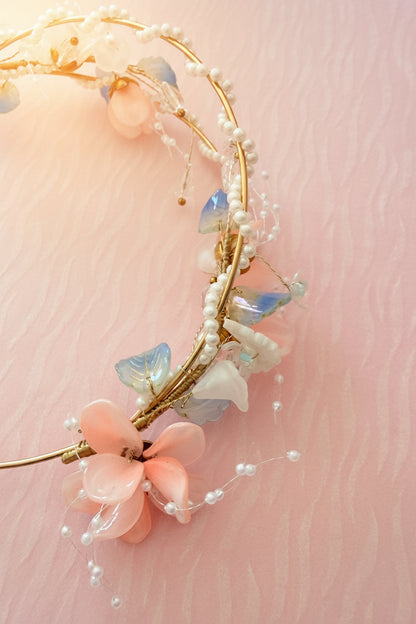 Serre-tête - Lys violette - HanWen Shop