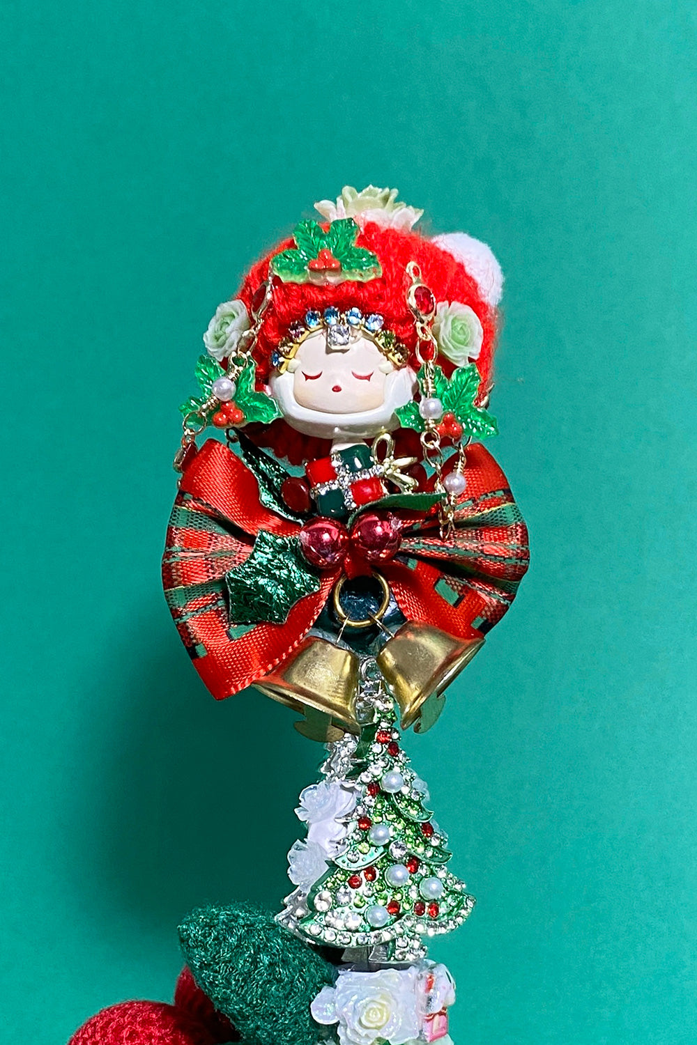 Stylo "POP MART" unique et fait à la main - Le petit chaperon rouge de Noël - HanWen Shop