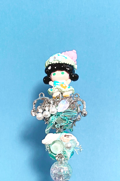 Stylo tactile "POP BEAN" de l'atelier de HanWen - Fille de la mer - HanWen Shop